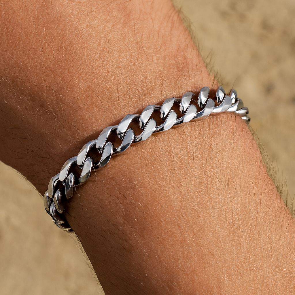 Titan Steel Miami Chain Bracelet