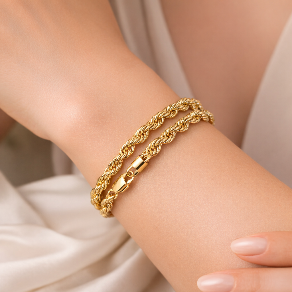 Golden Weave Bracelet