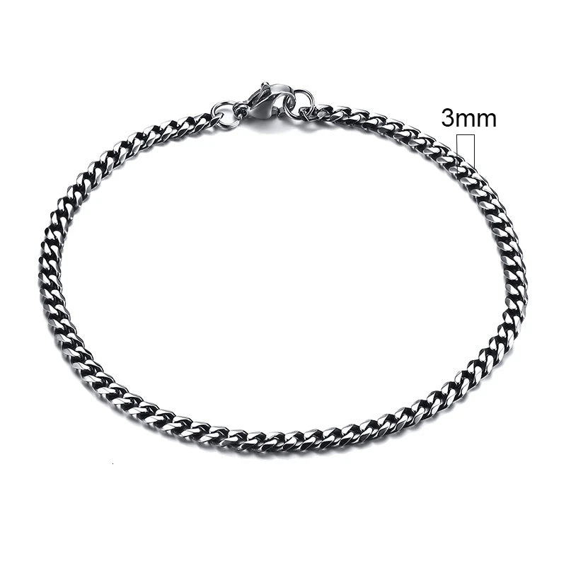 Titan Steel Miami Chain Bracelet