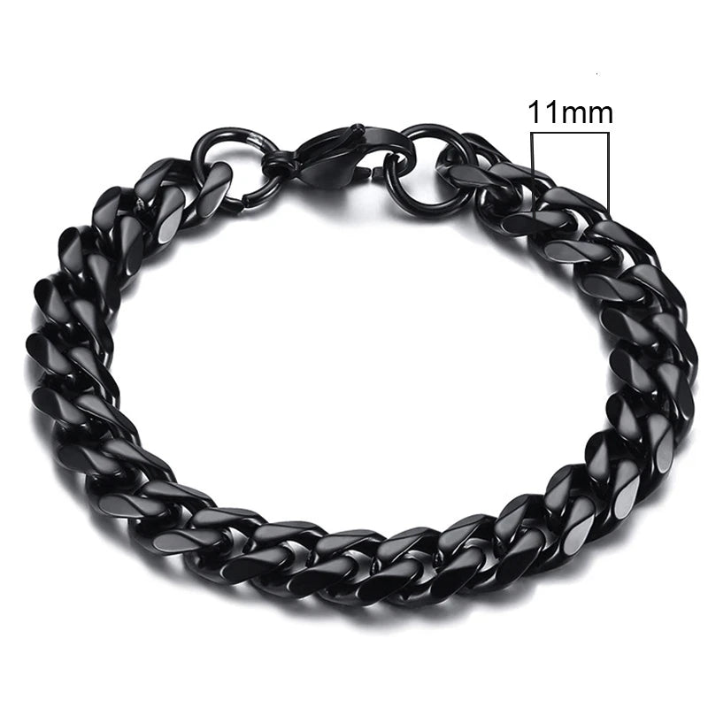 Titan Steel Miami Chain Bracelet