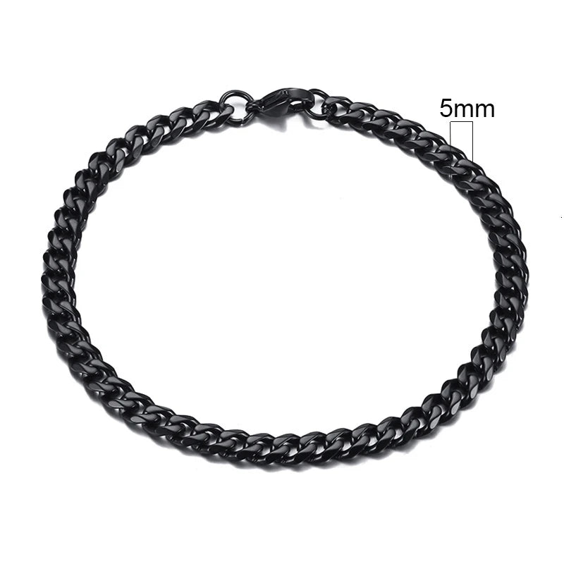 Titan Steel Miami Chain Bracelet