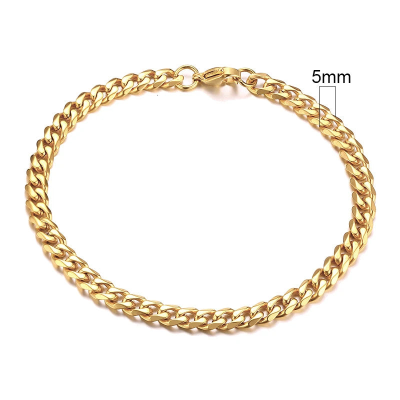 Titan Steel Miami Chain Bracelet