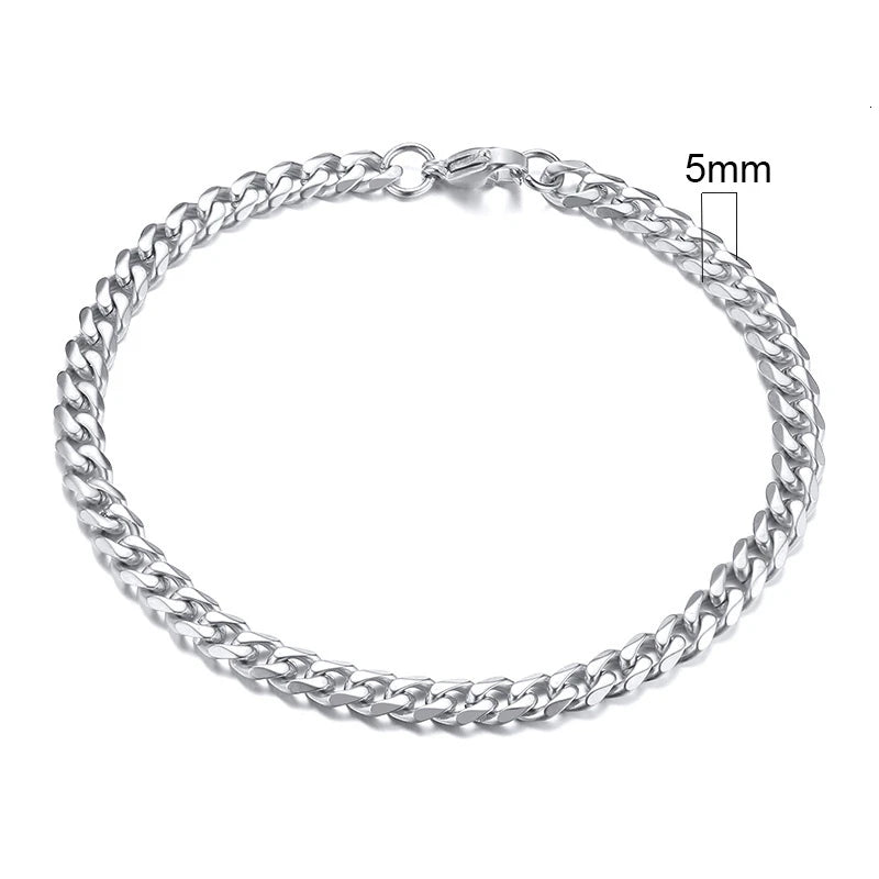 Titan Steel Miami Chain Bracelet