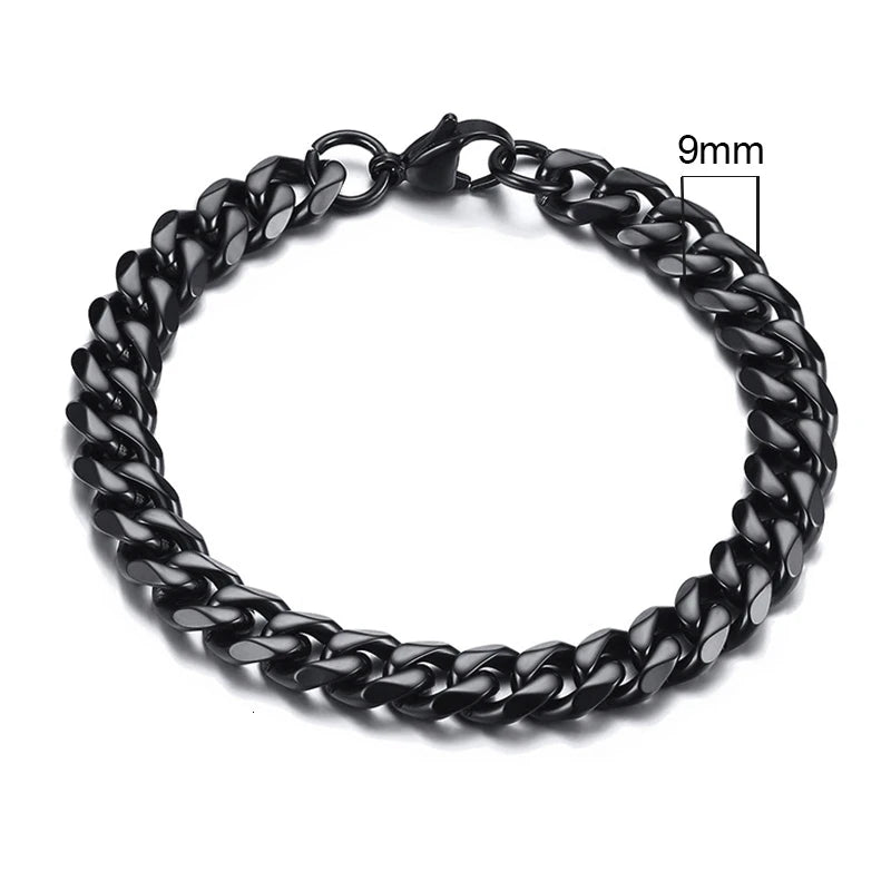 Titan Steel Miami Chain Bracelet