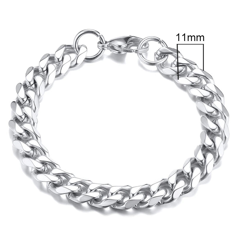 Titan Steel Miami Chain Bracelet