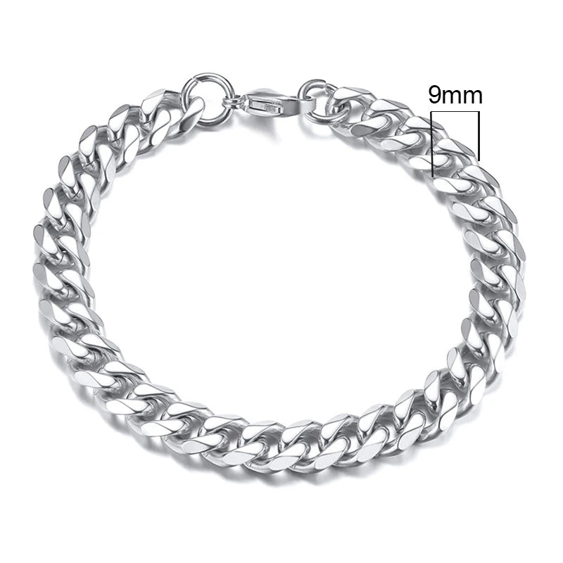 Titan Steel Miami Chain Bracelet