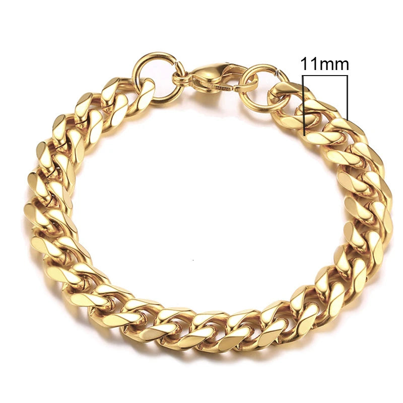 Titan Steel Miami Chain Bracelet