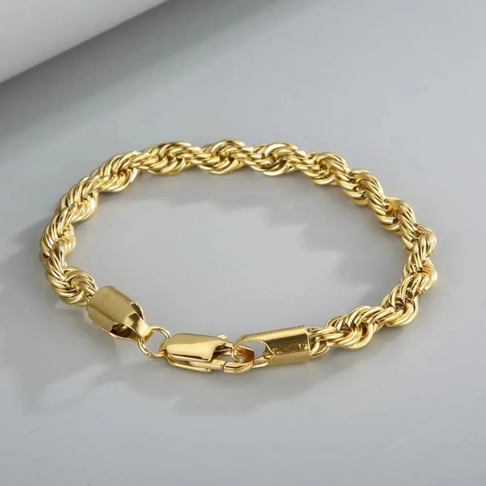 Golden Weave Bracelet