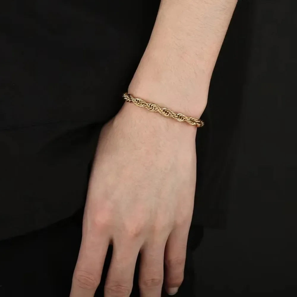 Golden Weave Bracelet